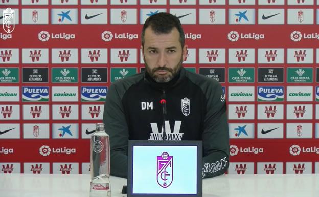 Diego Martínez: «Contra Osasuna siempre son partidos muy igualados»