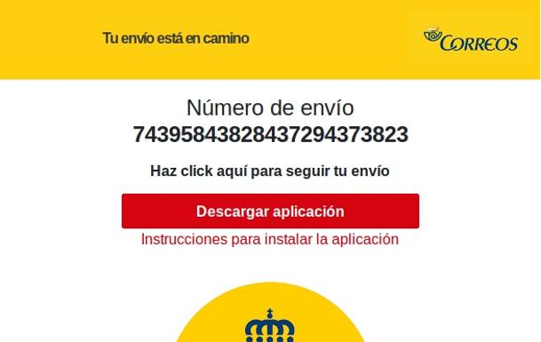 Alertan de un SMS que te avisa del envío de un paquete de Correos y lee tu información personal