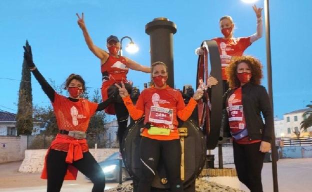 Más de 820 atletas completan el trazado virtual de la Carrera Urbana Noche de San Antón