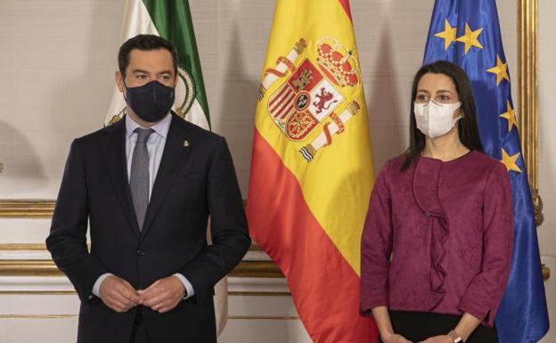 Arrimadas reivindica el papel de Ciudadanos para el cambio en Andalucía y advierte de que seguirá siendo imprescindible