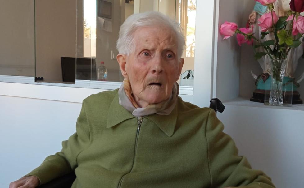 La granadina centenaria para quien la covid-19 ha sido un episodio sin importancia