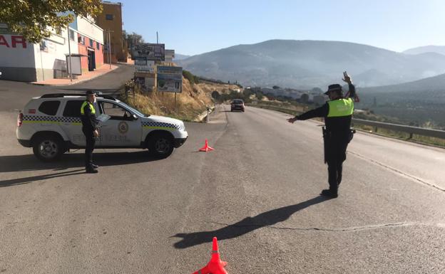 Más de un tercio de las sanciones del fin de semana en Jaén son por saltarse el cierre perimetral