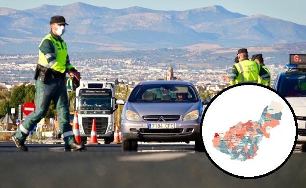 Todos los pueblos de Granada y sus restricciones desde mañana: abiertos, confinados o sin negocios no esenciales