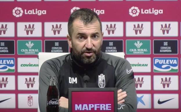 Diego Martínez: «Cualquier distracción extradeportiva no le viene bien al equipo»