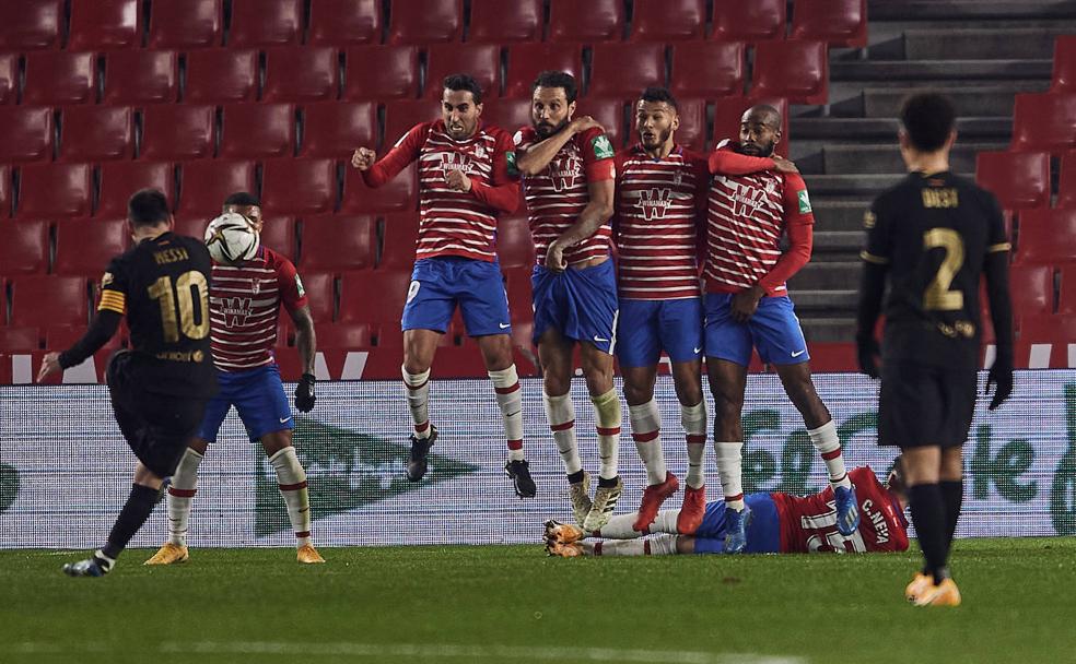 Siete pecados capitales en la eliminación del Granada
