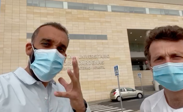 Spiriman visita Almería para poner en marcha un proyecto en el Hospital Torrecárdenas