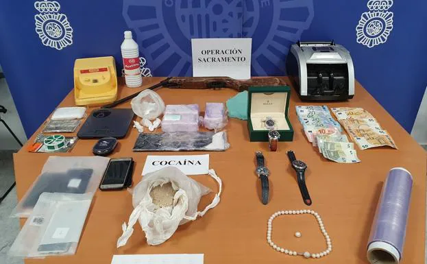Cuatro detenidos por distribuir droga de Toledo a Jaén