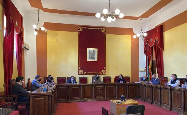 Los municipios jienenses del eje de la Nacional IV pedirán a Junta, Gobierno y Diputación reindustrializar la zona