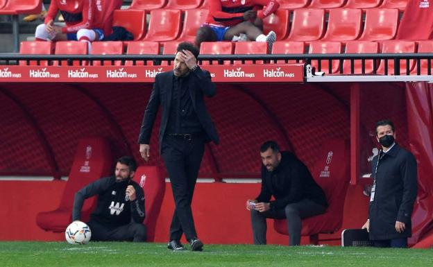 Simeone: «Siempre que venimos a Granada es difícil, compite muy bien»