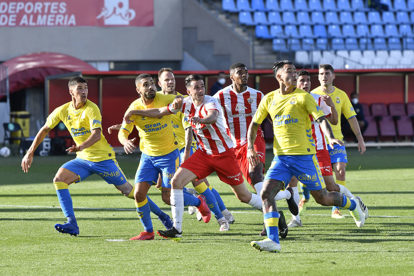 El Almería da «un pasito más»