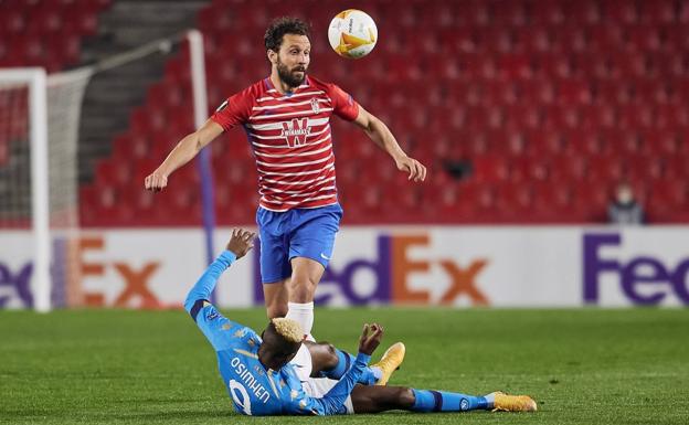 Vallejo se lesionó a los 20 minutos y entró Germán