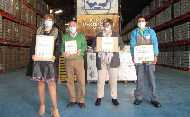 579 kilos de alimentos contra la pandemia