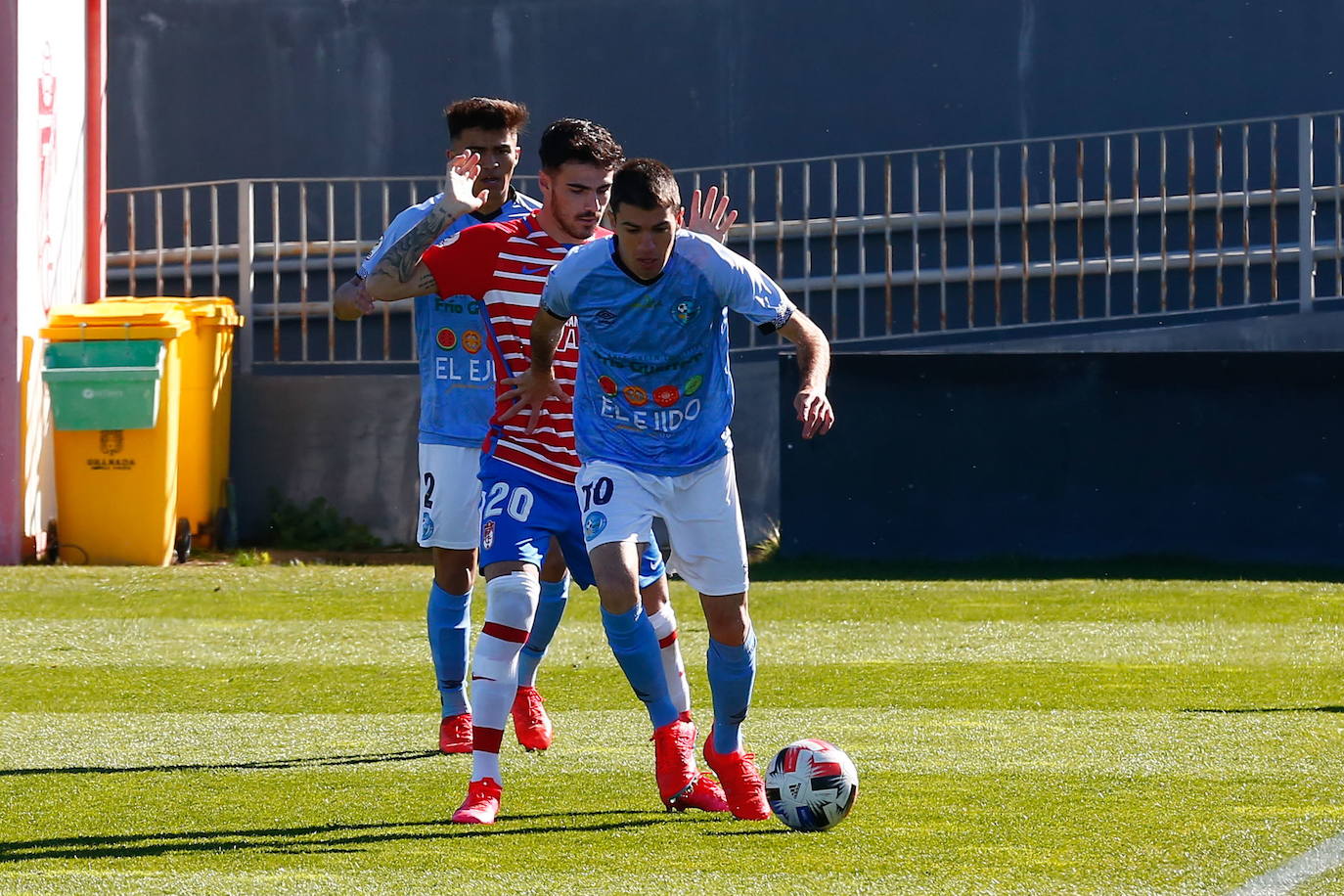 CD El Ejido y Sevilla At., atractivo reto con cruce de rachas en Santo Domingo