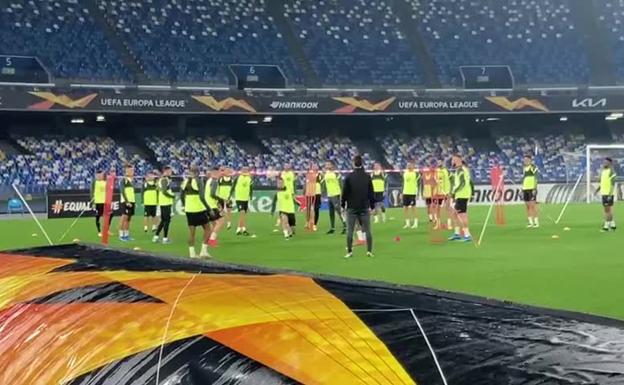 Soldado, con el grupo; Herrera arranca con el readaptador