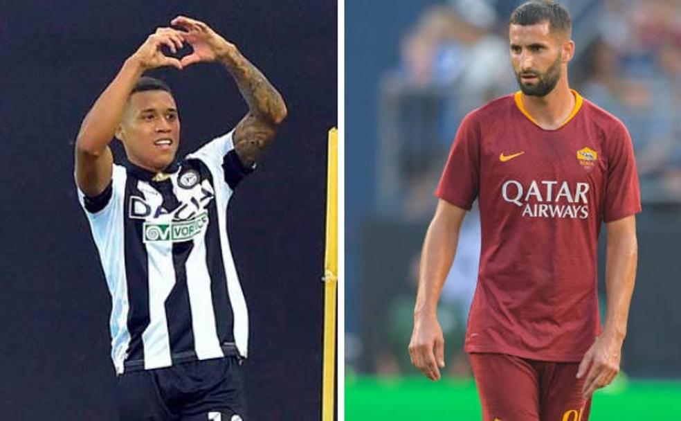 El frustrante paso de Gonalons y Machís por Italia