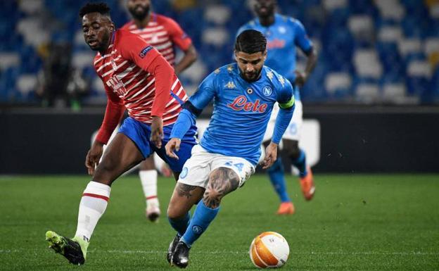 Eteki suplió de inicio a Yangel Herrera en Nápoles