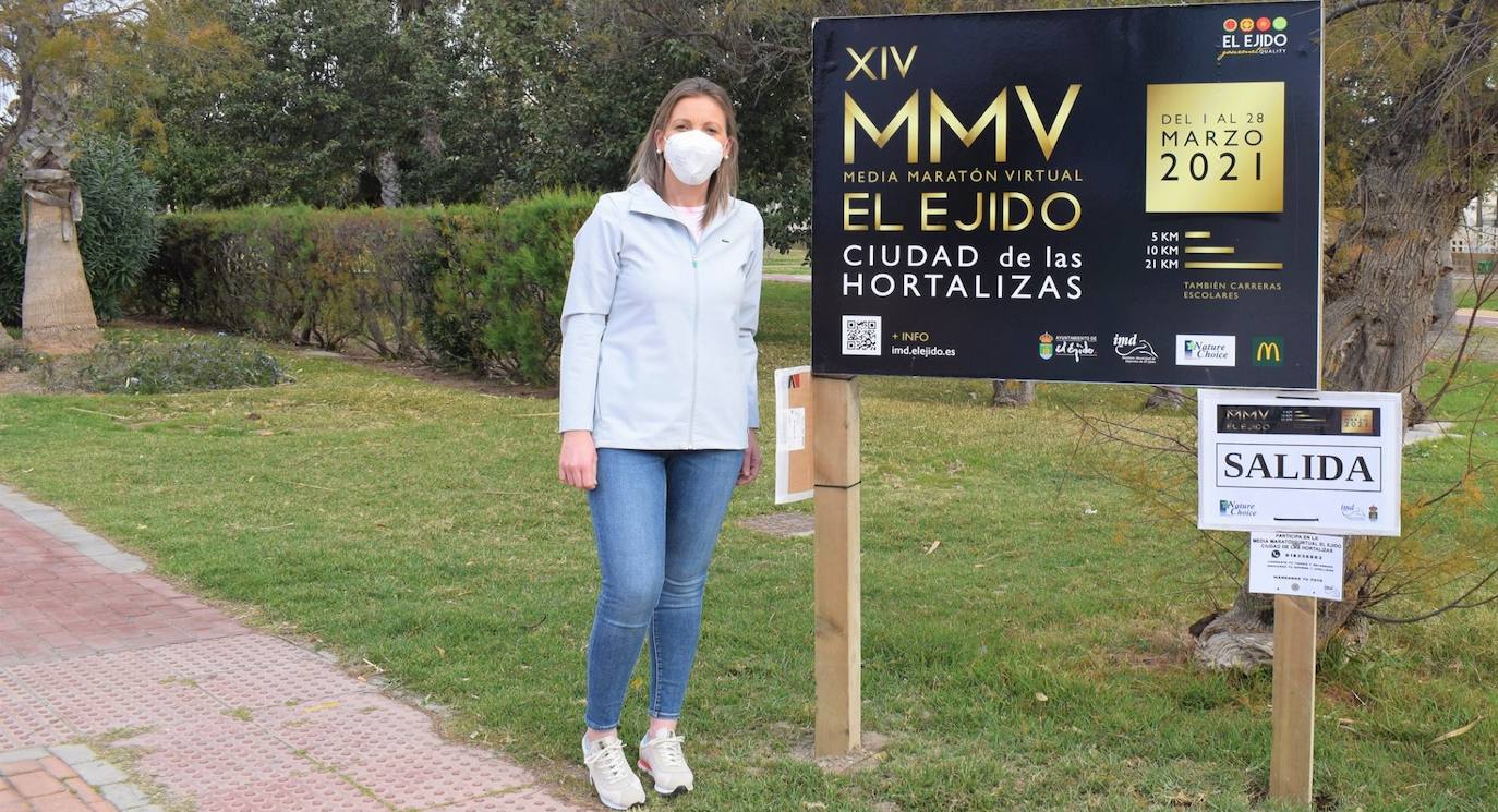 Empieza en El Ejido una Media Maratón 'Ciudad de las Hortalizas' tan virtual como costera