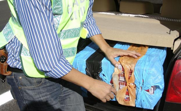 Almería es la provincia andaluza en la que menos cajetillas de tabaco se aprehendieron en enero