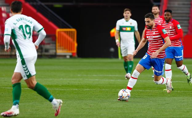 Antonio Puertas se estrena de cara a gol esta temporada en Liga