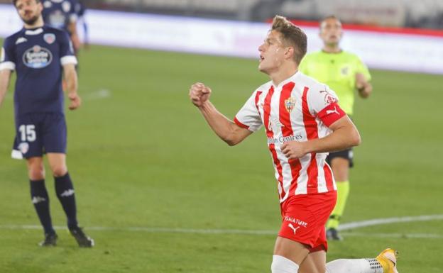 José Corpas alcanza una cifra que es sinónimo de ascenso en la UD Almería