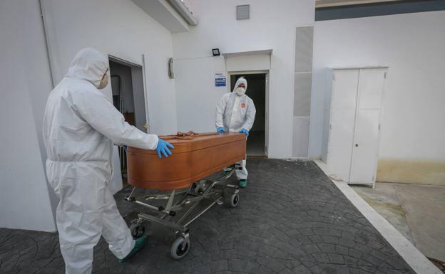 2.036 personas que febrero nos ha quitado en Andalucía por covid-19