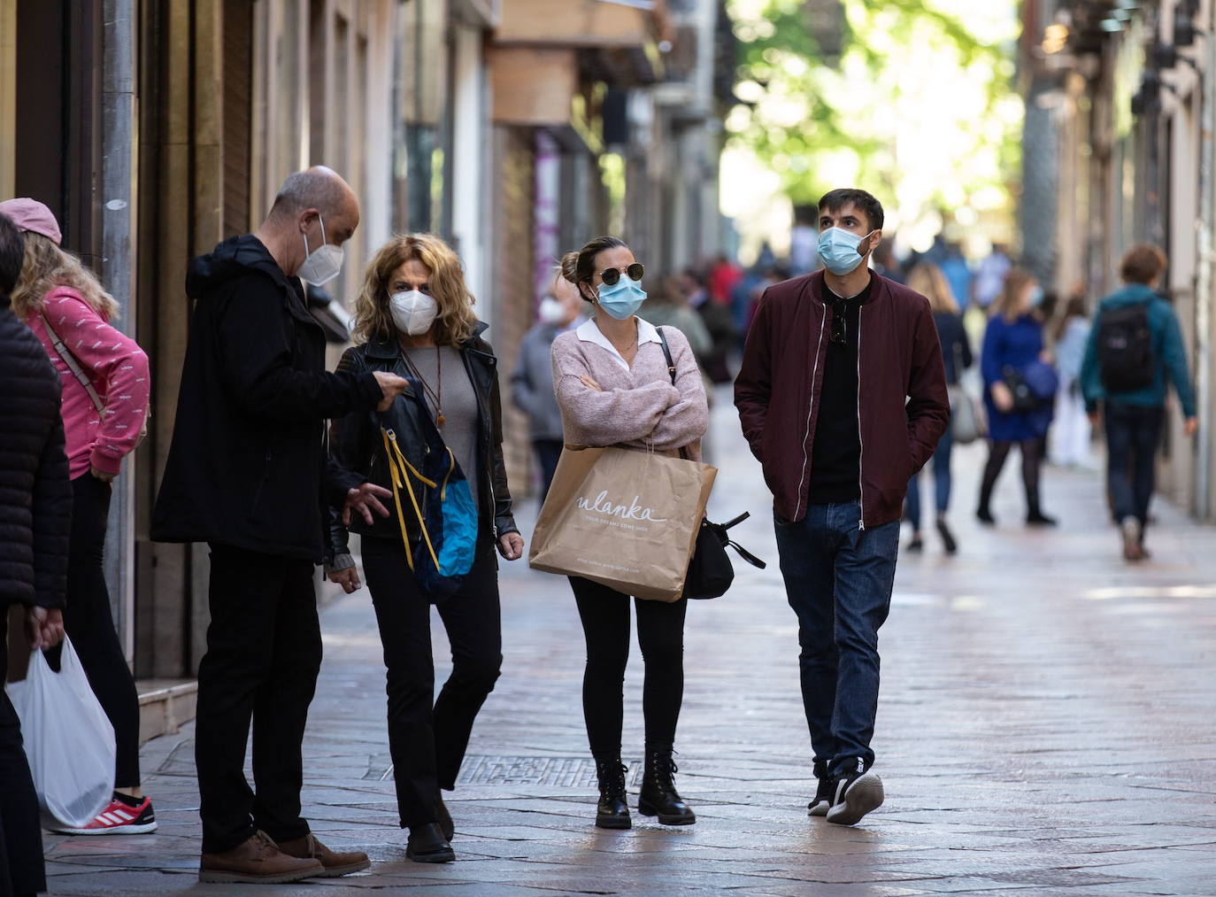 Las muertes por la Covid-19 dan una tregua en Jaén, con 61 contagios más