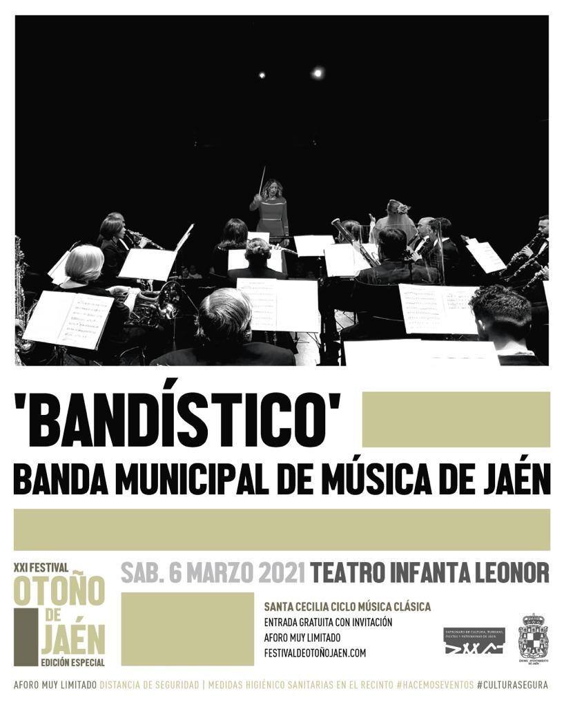 'Bandístico', el espectáculo de la Banda de Música de Jaén que llega al Infanta Leonor