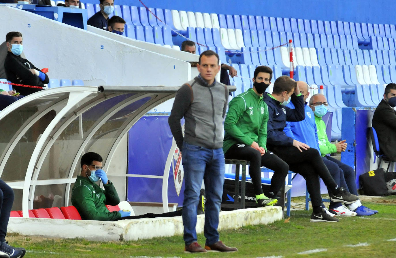 Alberto González: «Conseguir un ascenso en marzo es algo único»