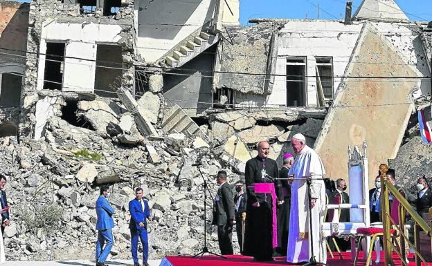 El Papa intenta frenar el éxodo cristiano de Irak desde las ruinas del califato