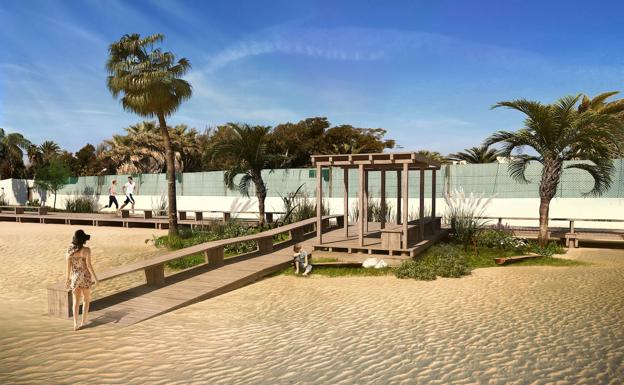 La senda litoral echa a andar con la licitación de las obras del tramo de Villa Astrida en Playa Granada
