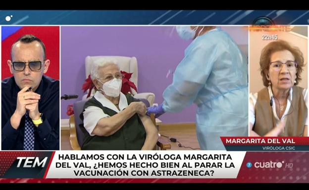 La respuesta de Margarita del Val sobre la pandemia que sorprendió a Risto Mejide