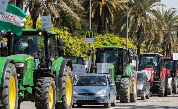 Habrá tractoradas en los 97 municipios de Jaén por «el atraco a mano armada a los jienenses» del nuevo reparto de la PAC