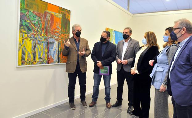 Homenaje artístico al pintor linarense Miguel Pérez Aguilera en su ciudad natal