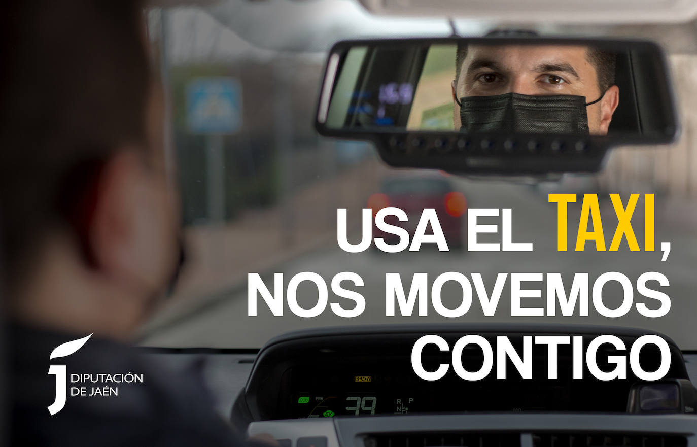 Campaña de la Diputación en apoyo al uso del taxi «uno de los sectores más castigados por la pandemia»
