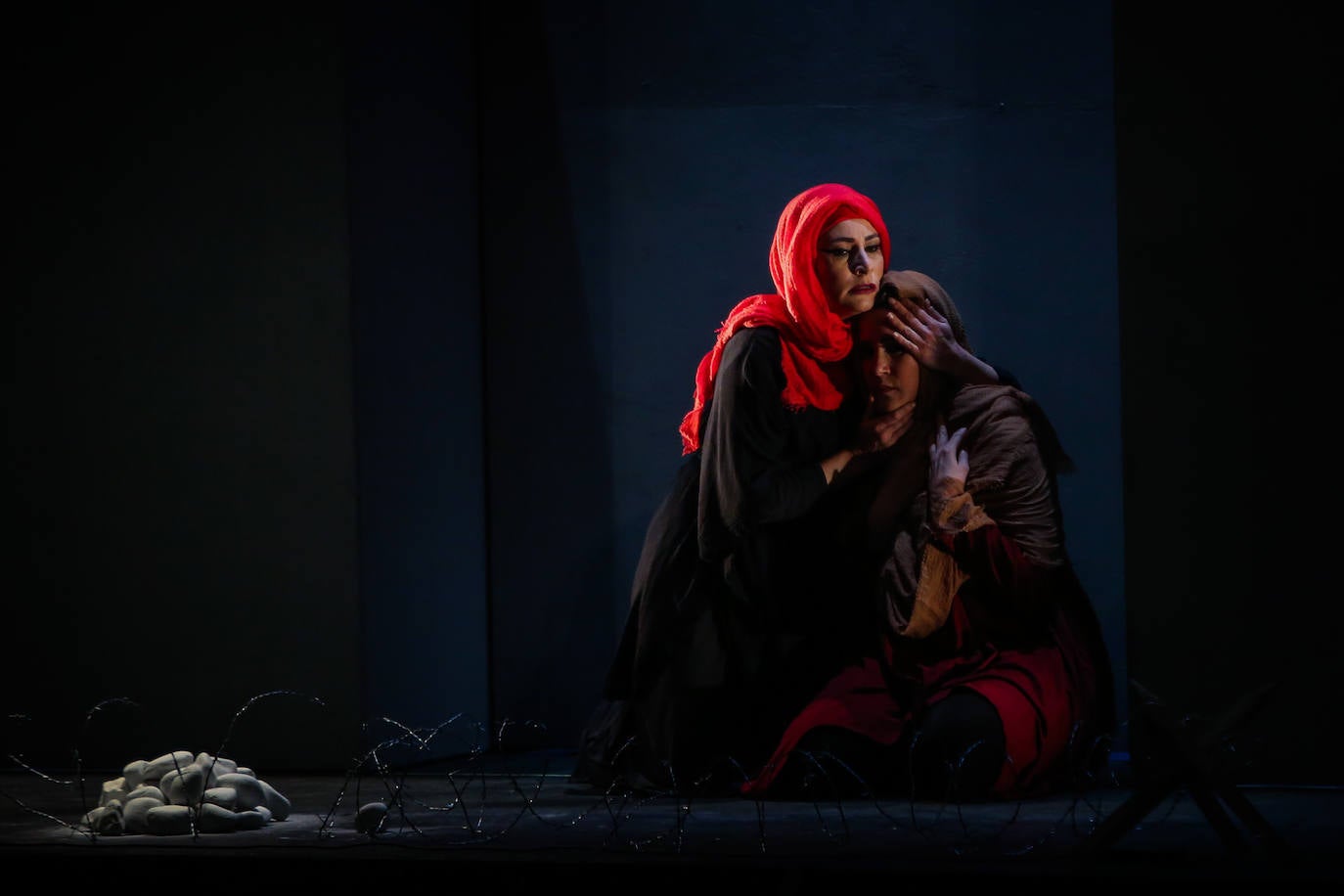 Antígona: Dolor de mujer tras las alambradas