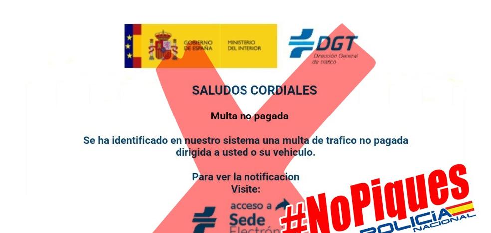 Tráfico y ciberdelincuencia La DGT alerta de la multa de tráfico que