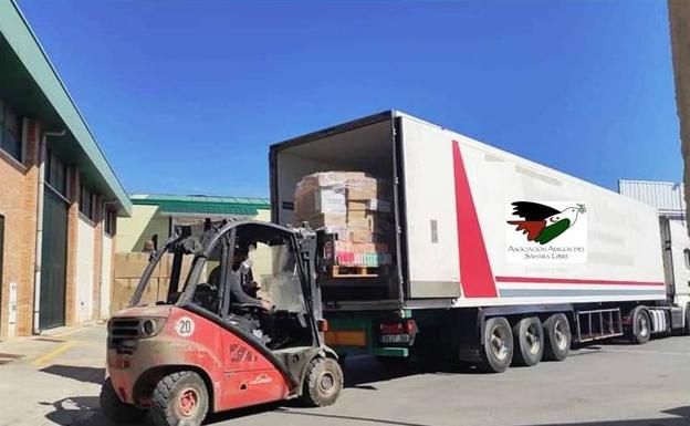 Parte una caravana solidaria contra la covid hacia el Sáhara