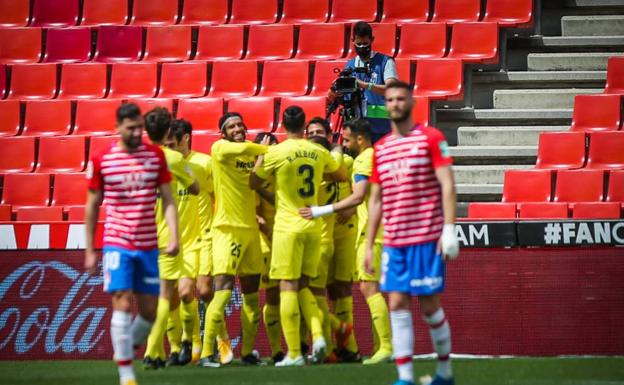 Gerard Moreno torpedea al Granada en Los Cármenes