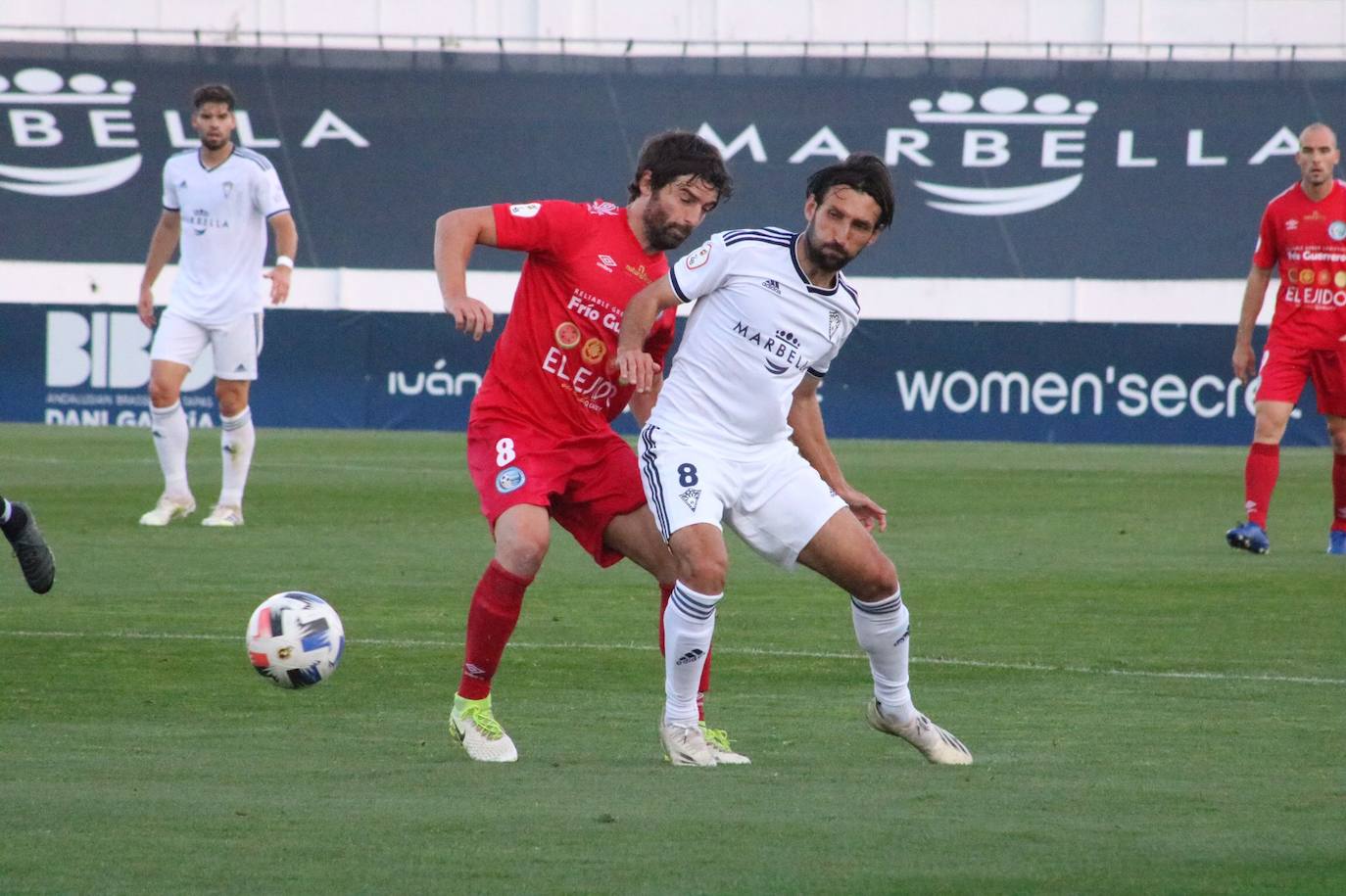 Al CD El Ejido le falta llegada en Marbella