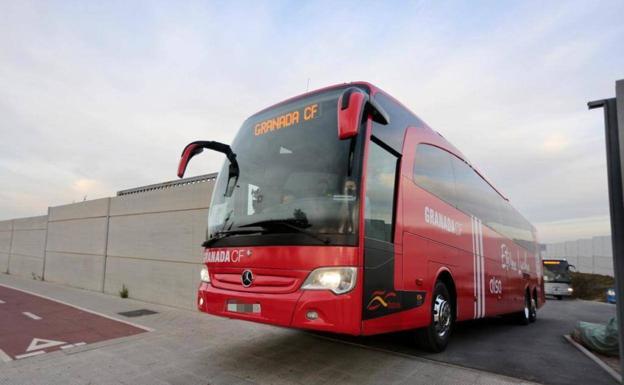 La afición escoltará al Granada hasta el estadio en motos y boogies
