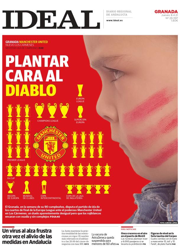 La histórica portada del partido ante el United causa sensación: así puedes descargarla