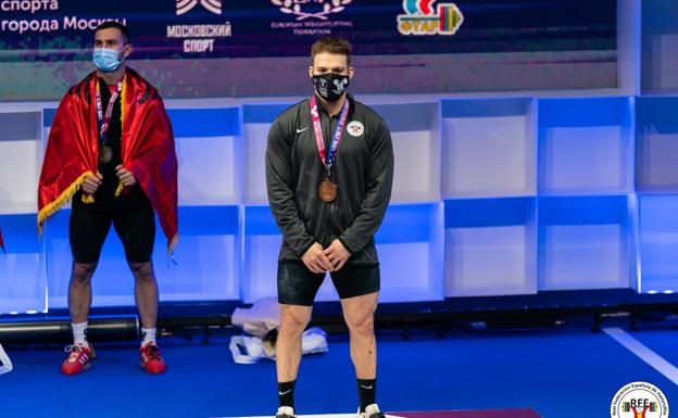 David Sánchez logra la medalla de bronce en el Europeo de Moscú