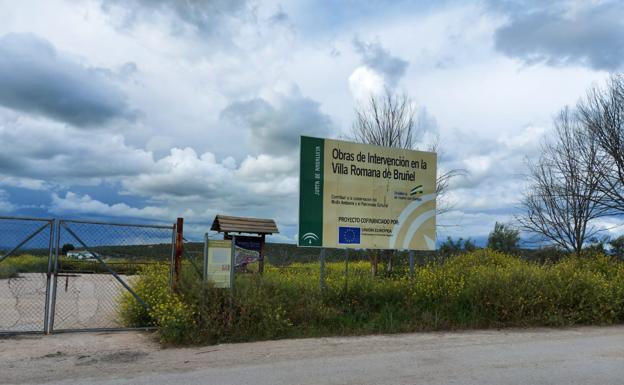 «Lamentable abandono» del yacimiento de la villa romana de Bruñel