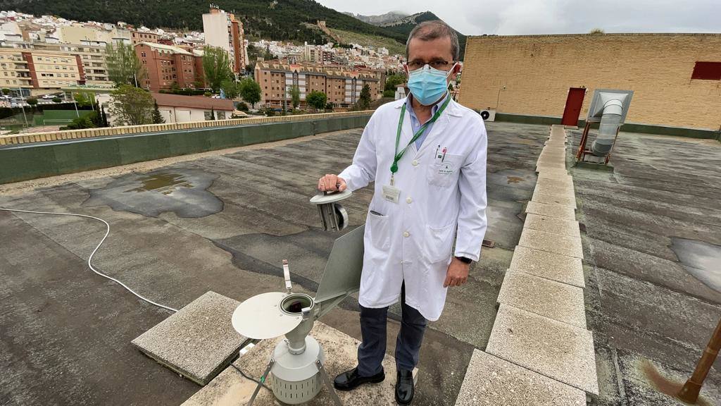 El Hospital de Jaén comienza la difusión diaria de los niveles de polen