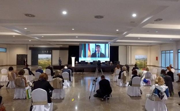 Juan Marín apuesta por la reactivación turística, que será una oportunidad para pymes y nuevos destinos