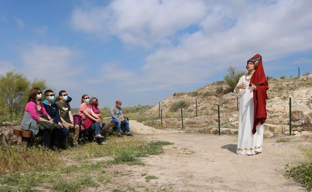 Los 'íberos' muestran cómo era su asentamiento en el Puente Tablas
