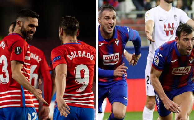 Dos delanteras fiables y veteranas con más de diez goles en Liga