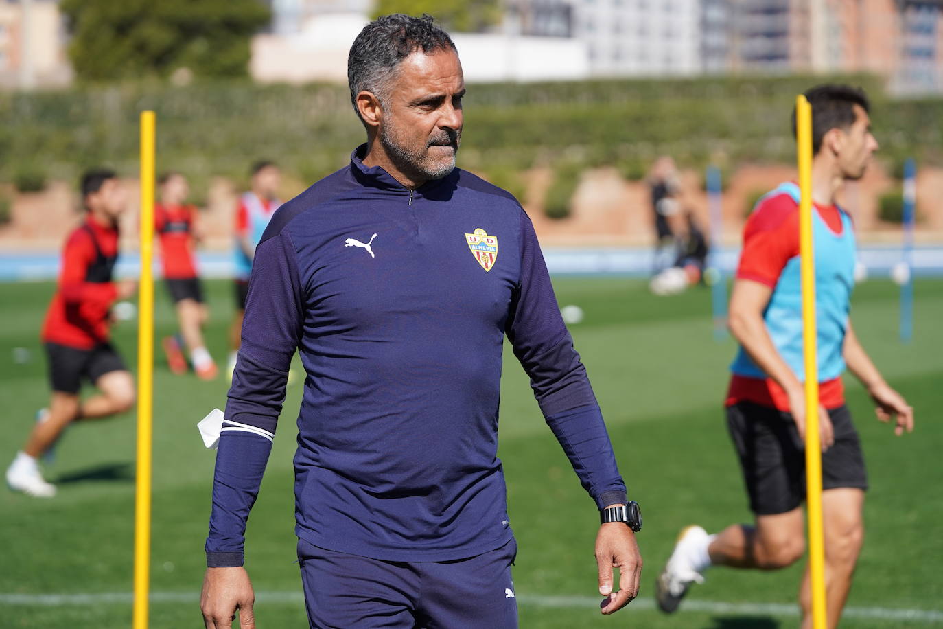 José Gomes cree que si el Almería gana en Miranda «mejora la confianza»