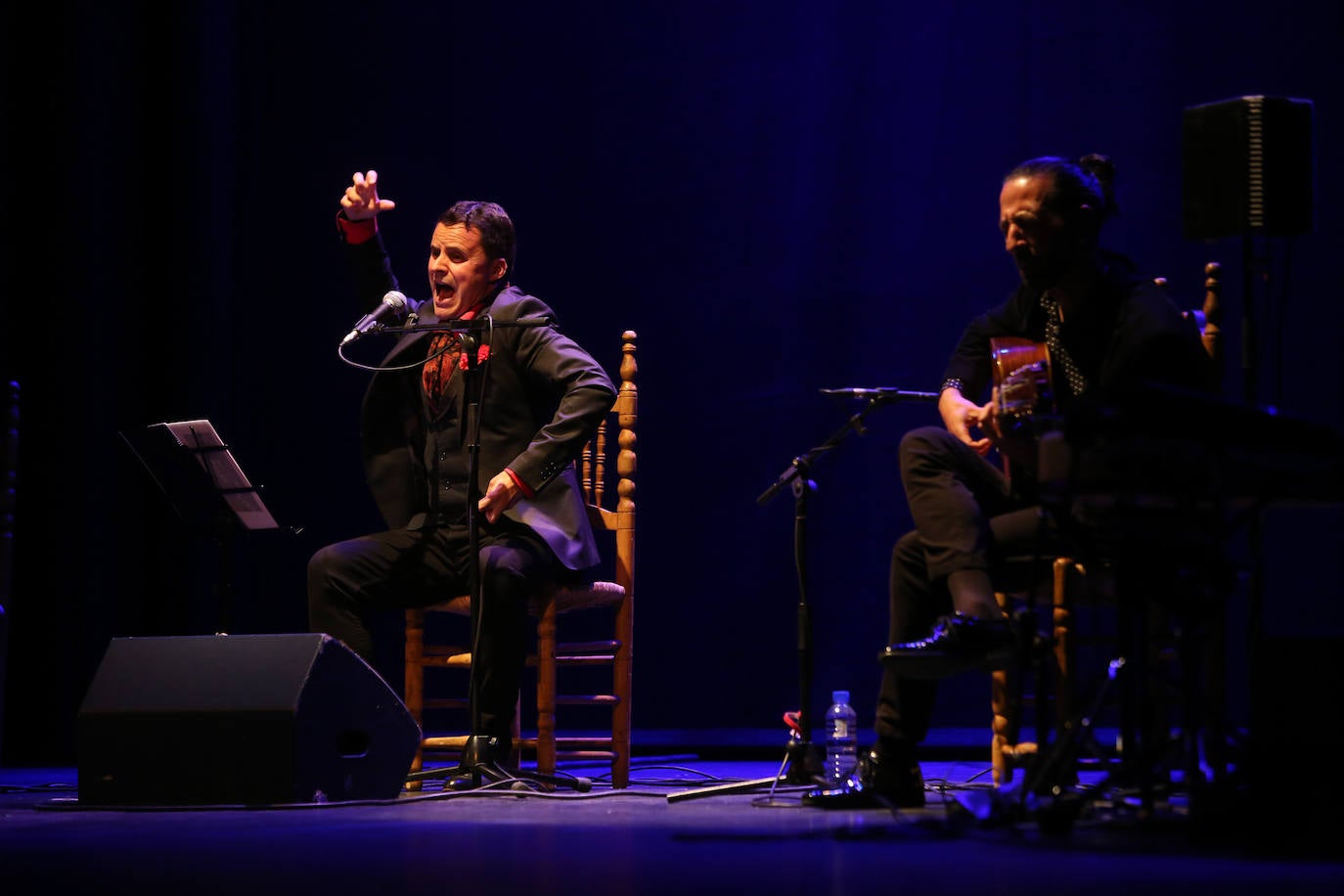 Pinilla se confiesa en el teatro Isabel la Católica