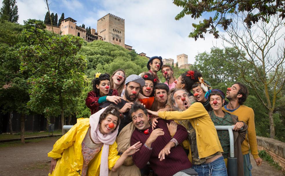 El arte de ser payaso en Granada